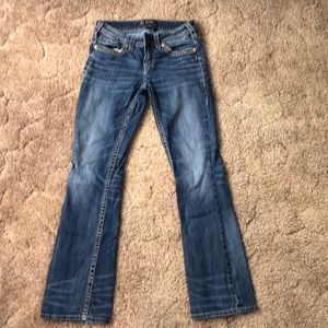 Silver jeans